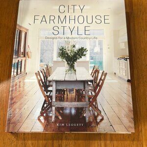 City Farmhouse Style hardback coffee table book. Dozens of ideas and tips.